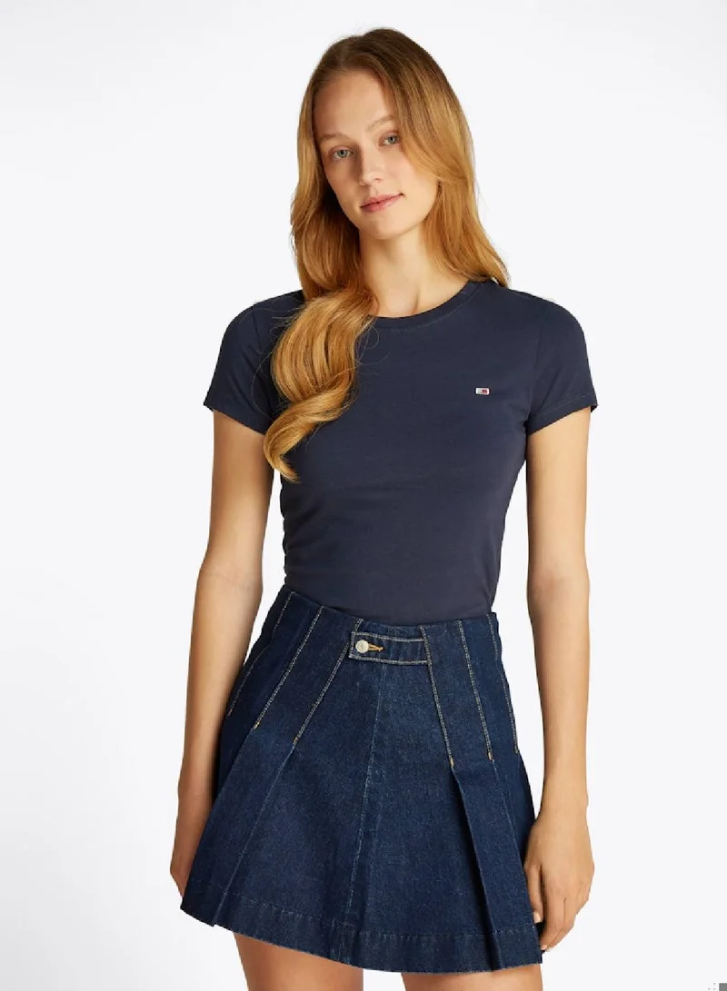 TOMMY JEANS Slim Crew Neck T-Shirt